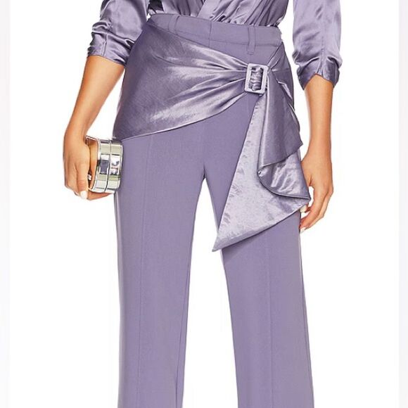 Clinq a Sept Kent Pant in Lilac Grey - Picture 7 of 13